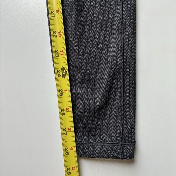Lululemon Speed Up Tight Power Luxtreme Variegated Knit Heathered Black Size 4 - Picture 11 of 13